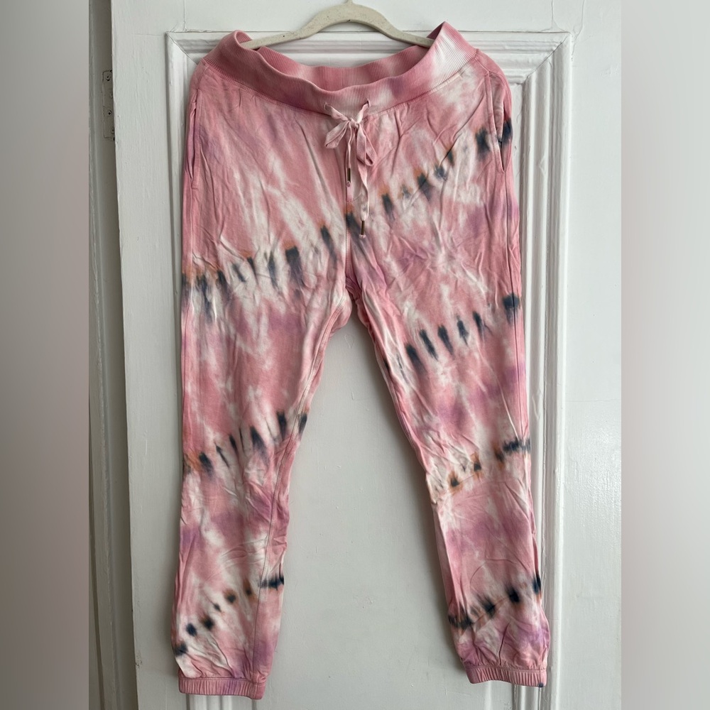 Young Fabulous & Broke Blush Tie-Dye Pants